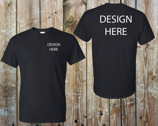 Custom Gildan T-Shirt With Logo