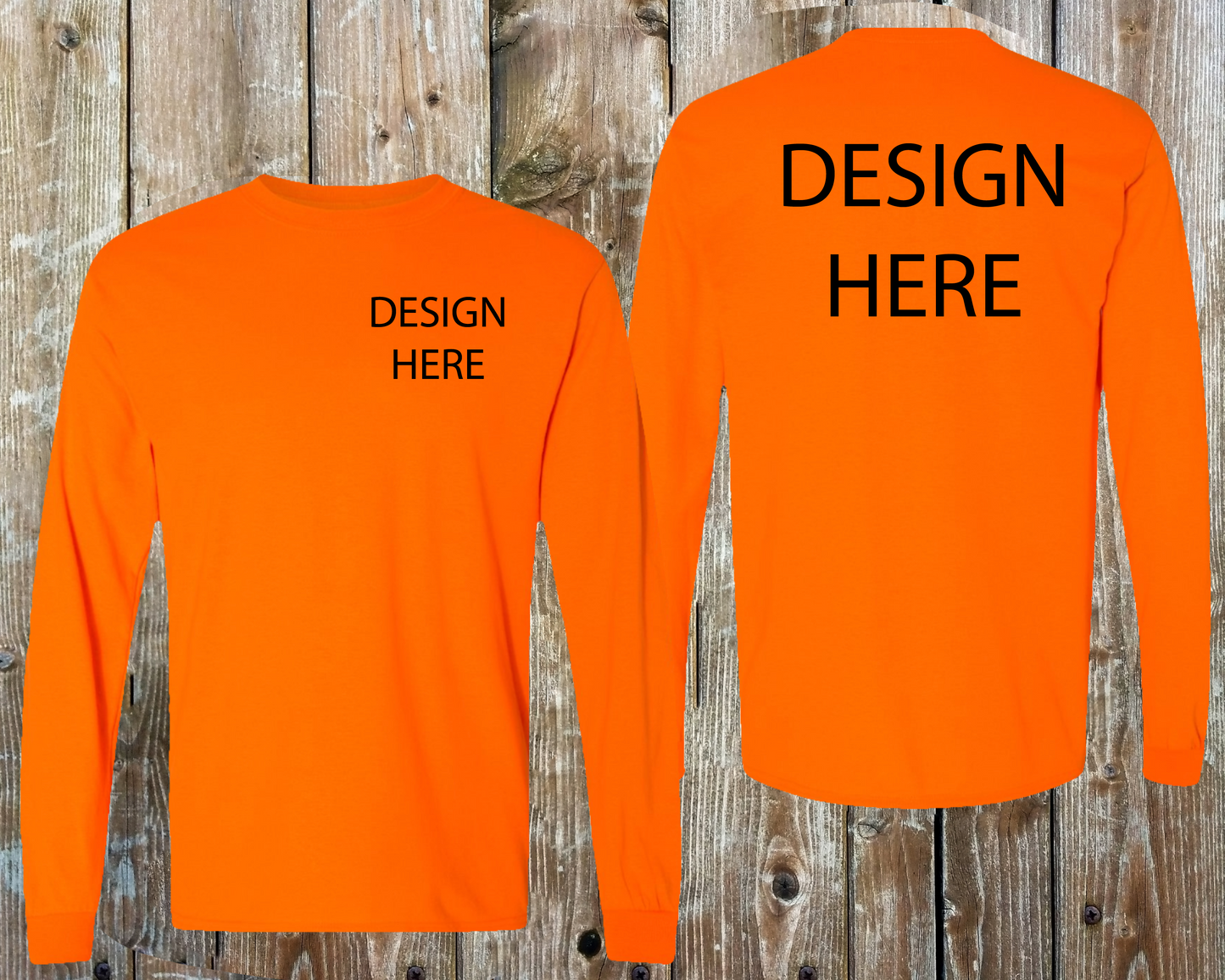 Long Sleeve Gildan Work Shirts