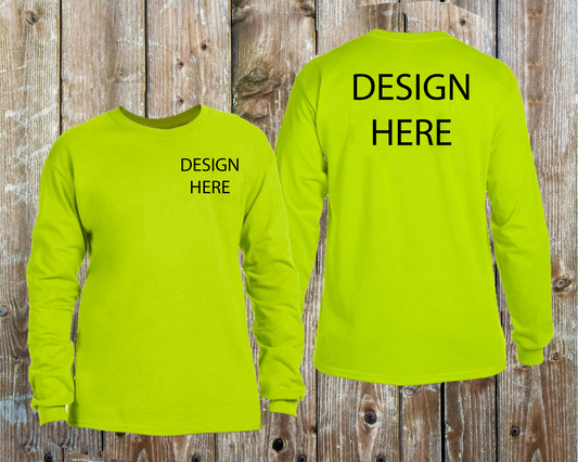 Long Sleeve Gildan Work Shirts